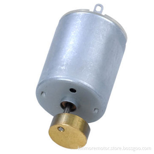 Vibrating motor with counterweight used for massager and car power seat